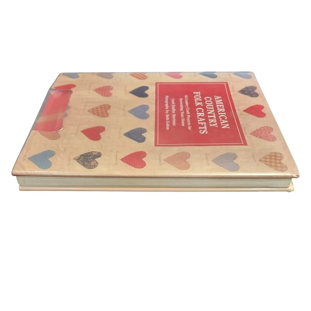 Vintage American Country Folk Crafts‎ Hardcover Book By Endler Sterbenz & Galton